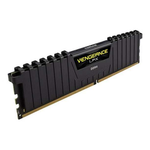 CORSAIR Vengeance LPX - DDR4 - kit - 32 GB: 2 x 16 GB - DIMM 288-pin - 3600 MHz / PC4-28800 - CL18 - 1.35 V - unbuffered - non-ECC - black