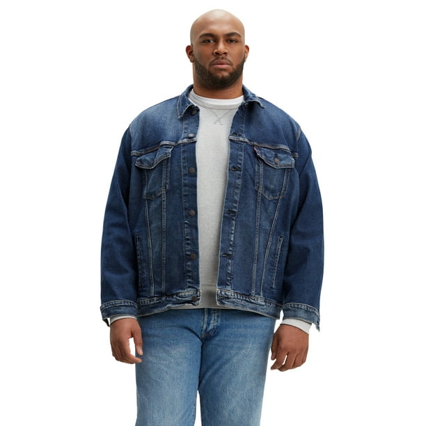 Levi's Men's Big & Tall Denim Trucker Jacket 