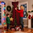 thumbnail image 4 of 20 x 71 Inches Christmas Extra Large Velvet Bows Christmas Tree Topper Decor Giant Xmas Tree Toppers Bows for Home Wreath Wall Backdrop Birthday Wedding Party Decorations, 4 of 8