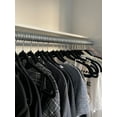 thumbnail image 4 of SpaceCadet 5-Pack Closet Organizer Rod Sleeves SILVER, 4 of 4