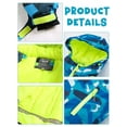 thumbnail image 4 of YEEFINE Boy's Snow Jacket Pants Suits, Winter Hooded Insulated Ski Suit Windproof Waterproof Outdoor Green US10, 4 of 6