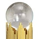 thumbnail image 5 of Bola de cristal con soporte, adornos, escultura, estatua, decoración de mesa, manualidades modernas C, 5 of 6