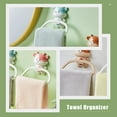 thumbnail image 2 of FRCOLOR Towel Organizer Cartoon Children Wall Mounted Storage Box with Suction Cup Assorted Color PP Material 2PCS,5.91"X3.94"X3.94", 2 of 5