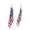 C, variant on Krdevn Red White Blue Rhinestone Teardrop Dangle Hook Earrings Lightweight Patriotic Jewelry for 4th Of July Independence Day Party Daily Outfit Accessory
