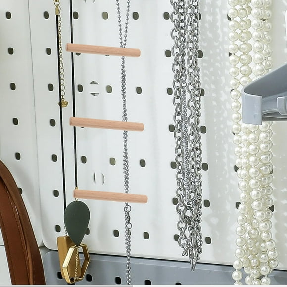 WHAMVOX Lot de 10 Crochet pour Panneau Perforé Support Utilitaire de Cuisine pour Bureau