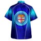 thumbnail image 3 of Camisa de playa de manga corta con estampado 3D para hombres, ropa tribal isleña polinesia, camisas casuales con botones para hombres, ropa, 3 of 5