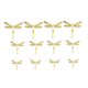 thumbnail image 1 of Sywqhk 12 pegatinas de pared de mariposa 3D para decoración de habitación de niños, calcomanías de arte de libélula (QT002) Sywqhk Para estrenar, 1 of 7