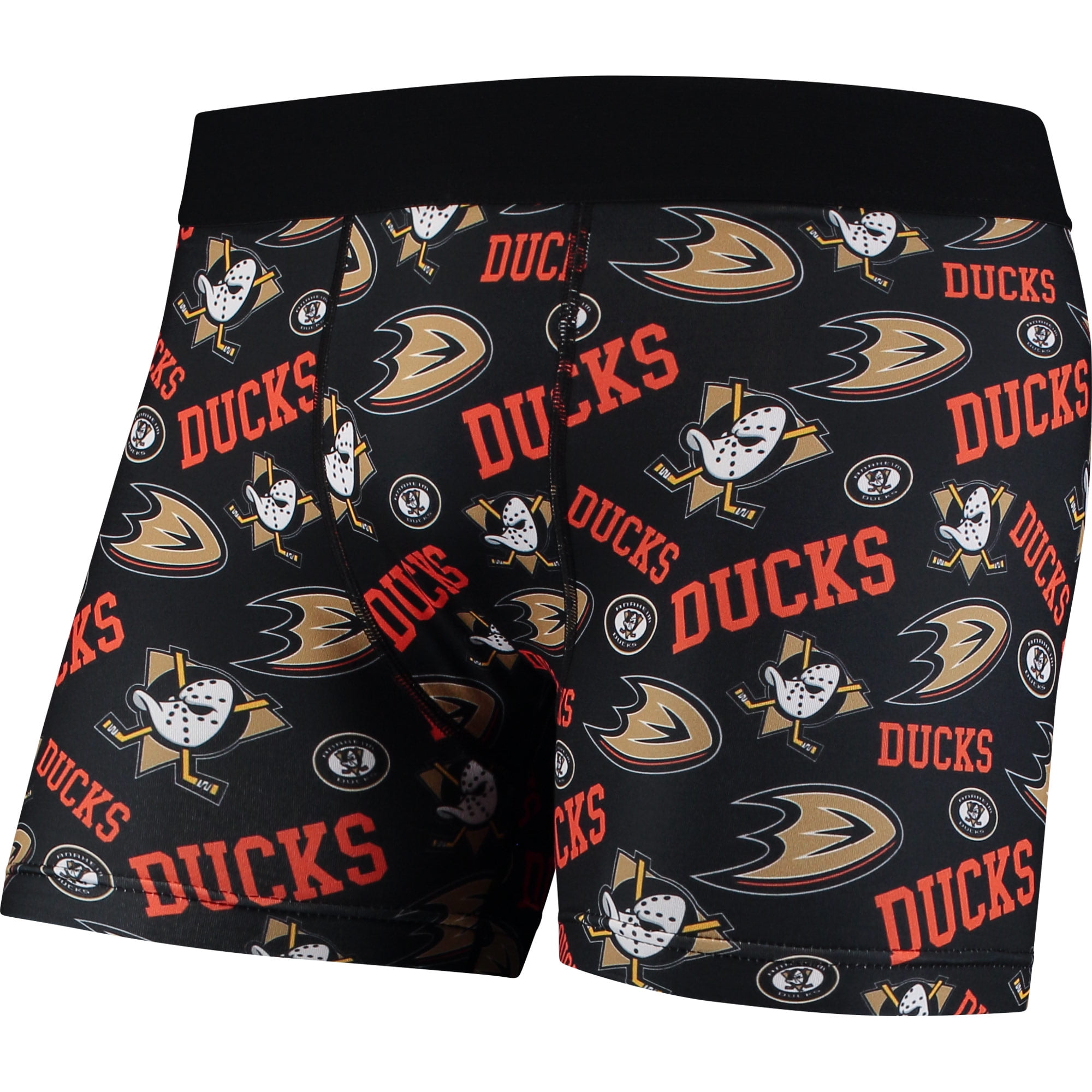 Anaheim Ducks Repeat Logo Compression Underwear Black by TEAM BEANS INC/FOREVER COLLECTIBLES