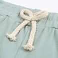 thumbnail image 5 of TOWED22 Toddler Baby Boy Golf Outfits 2Pcs Summer Clothes Sets Embroidery Golf Car Short Sleeve Shirt and Striped Shorts Set Mint Green,12-24 M, 5 of 9
