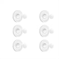 thumbnail image 1 of Soporte de Control Remoto Magnético de 6 Piezas, Organizador de Control Remoto de Montaje en Pared, Muy Estable, Autoadhesivo para Plano, 1 of 5