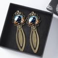 thumbnail image 3 of Crow Elegant Vintage Copper-Colored Lace Bookmarks - Set of Two Stainless Steel Bookmarks for Book Lovers and Readers, 3 of 5
