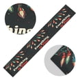 thumbnail image 5 of Yayeee Table Runner 90 inches Long Home Kitchen Dinning Party Decoration, Black Christmas Light, 5 of 7