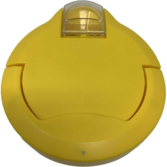 Genuine Ninja Locking Lid for 40 48-Ounce Bowl BL200 BL201 BL203 BL204 BL205 BL206 BL207 BL208 BL250 Pulse Blender, Yellow