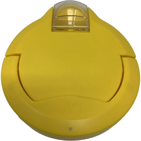 Genuine Ninja Locking Lid for 40 48-Ounce Bowl BL200 BL201 BL203 BL204 BL205 BL206 BL207 BL208 BL250 Pulse Blender, Yellow