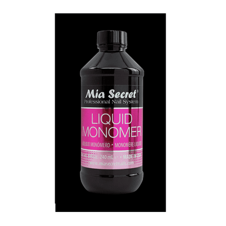 Mia Secret Professional Acrylic Nail System - Liquid Monomer - Made in USA 8 (Best At Home Acrylic Nails)