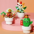 thumbnail image 6 of GZBrick Party Favors Flower Building Set Flower for Kids 6+ Not Compatible with Lego 298Pcs, 6 of 8