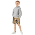 thumbnail image 6 of Flower Toucan Pattern Athletic Shorts Breathable with Comfort Fit Drawstring Casual Sweatshorts Medium, 6 of 9
