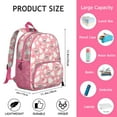thumbnail image 2 of Cow Lovers Student Backpack – Funny Black And White Cow Print With Farmhouse Rustic Pattern And Buffalo Cartoon Design, 2 of 6