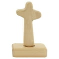 thumbnail image 1 of Decodeary Cross Decor Handcrafted Wooden Cross Ornament For Faith-Based Home Accents Gift Type1, 1 of 6