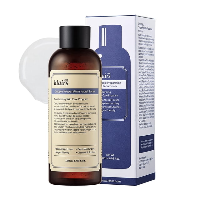 Tónico facial DearKlairs Klairs Supple Preparation 180 ml