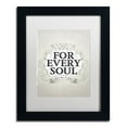 thumbnail image 2 of Trademark Fine Art "Every Soul" Canvas Art by Kavan & Co White Matte, Wood Frame, 2 of 4