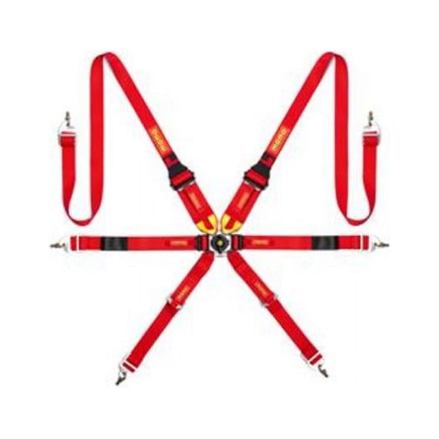 Momo MO1255120001 Camlock 6PT Clip de Retenue - Rouge