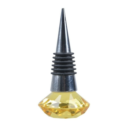 

Huhuzaio Bottle Opener Opolski Crystal Metal Silicone Leakproof Reusable Wine Stopper Bottle Sealer Cork Plug Crystal Diamond Wine Bottle Stopper Fall Decorations and Kitchen Tools Set Special Offers
