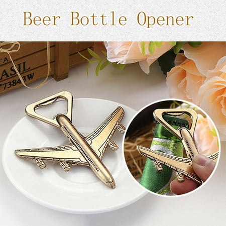 

Small gifts alloy plane beer bottle opener household necessities wedding wedding