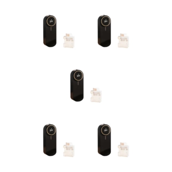 Naiovety Difusor aromático para habitación Ambientador aromático para espacios reducidos tipo aseos ascensores, aceite esencial Negro Type2 NO2