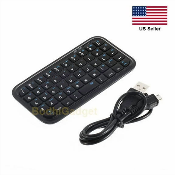 QUEST -Mini Wireless Bluetooth 3.0 Keyboard For PC Android TV XBox PS3 Raspberry Phone