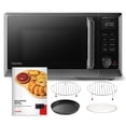 thumbnail image 1 of TOSHIBA Inverter Countertop Microwave Oven Air Fryer Combo MASTER Series, Broil, Convection, Speedy Combi, Even Defrost 11.3'' Turntable Sound On/Off, 27 Auto Menu&47 Recipes, 1 of 5