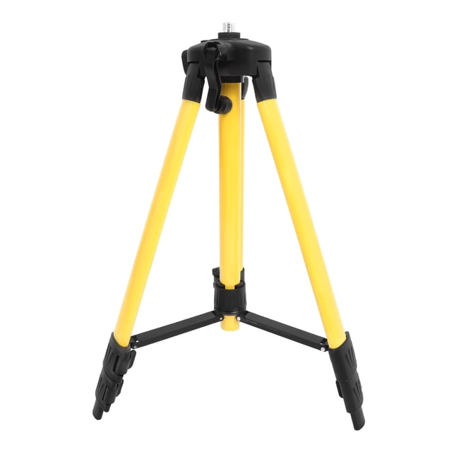 Shisuyan Support de Trépied pour Niveau Laser Support Acier Jaune 1 Ensemble 51x18x18 Po
