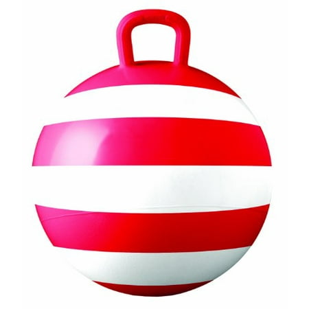 Hedstrom Red Striped Hopper Ball, Kid's ride-on toy, Bouncy hopping ...