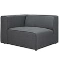 thumbnail image 3 of Modern Contemporary Urban Design Living Room Lounge Club Lobby Sectional Sofa Set, Fabric, Grey Gray, 3 of 6