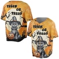 thumbnail image 3 of Trick or Treat British Shorthair Needs Candy Happy Halloween Night All Over Print 3D Baseball Shirt Cat Lover Kitten Owner Gifts Softball Sport - 02020, 3 of 6