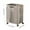Gray, variant on Foldable Laundry Basket with Wheels Collapsible Laundry Hamper, 17 Inch Multi-Purpose Storage Bin for Clothes Toys, Space Saving Plastic Organizer with Handle and Ventilation