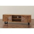 thumbnail image 4 of Mod-Arte Modern Hard Wood Linear Entertainment Unit for TVs up to 55" in Natural, 4 of 11