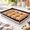 Black, variant on Silicone Baking Mat with Snap Lock Edges, Reusable Non-Stick Baking Pan Liner, Parchment Paper Alternative for Cookies, Roasting, Commercial and Home Kitchen Use