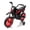 Black, variant on 12V Kids Motorcycle for Ages 3-6, 3.1mph Top Speed, Training Wheels, Spring Suspension, Music, Black
