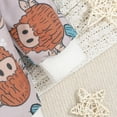 thumbnail image 5 of Esaierr Newborn Baby Girls Crewneck Jumpsuit for Infant Romper Casual Long-Sleeved Cute Print Soft Comfortable Baby Crawling Suit Tops for 0-18M, 5 of 5