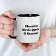 thumbnail image 5 of CafePress - Fluent Mugs - 11 oz Ceramic Mug - Novelty Coffee Tea Cup, 5 of 6