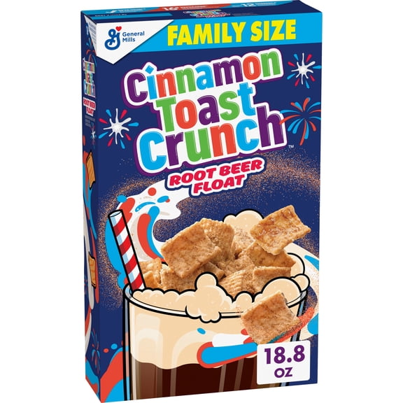 Cinnamon Toast Crunch Cereal, Root Beer Float Flavored, Limited Edition, 18.8 oz