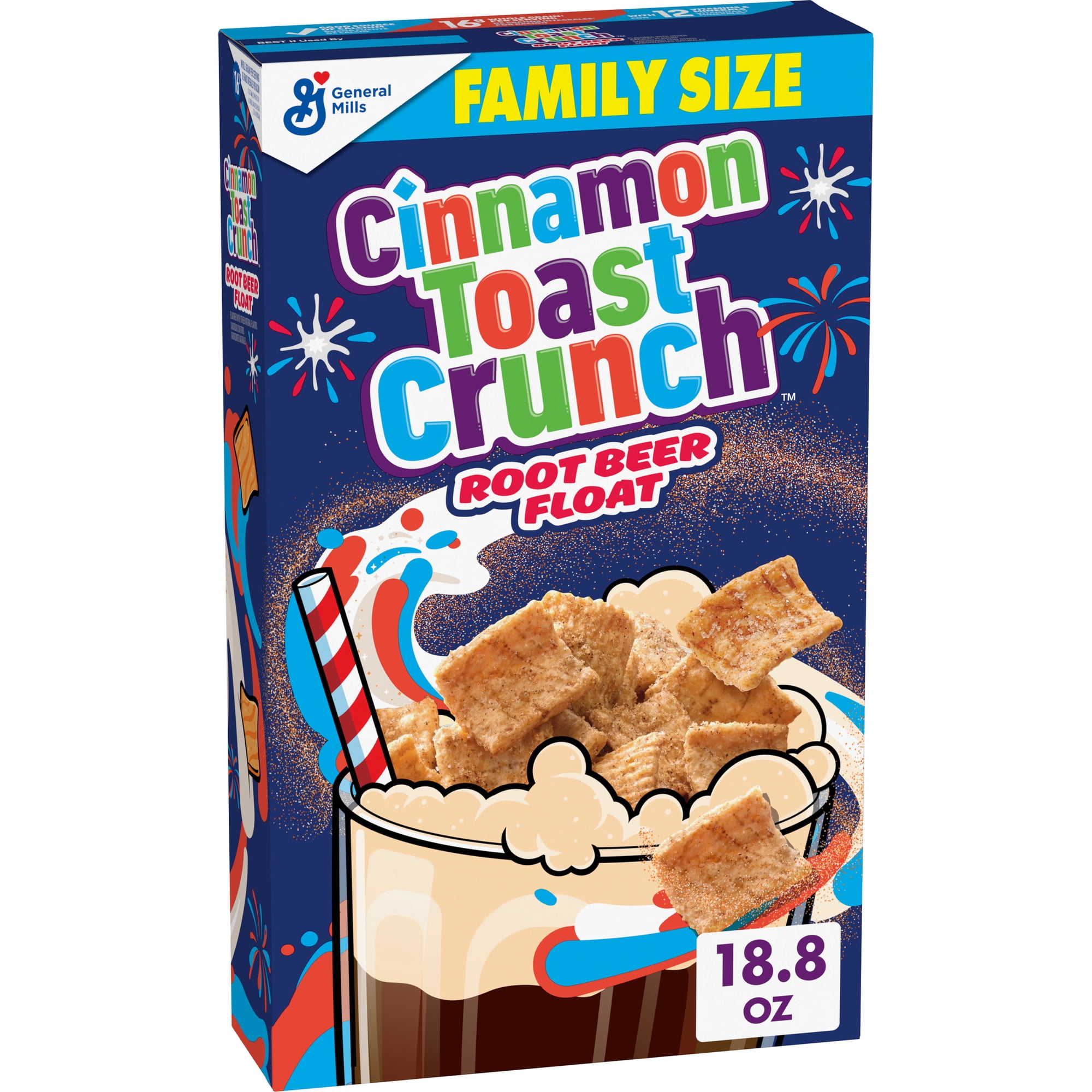 Cinnamon Toast Crunch Cereal, Root Beer Float Flavored, Limited Edition, 18.8 oz