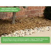Cypress Rubber Playground & Landscape mulch by Viagrow, 1.5 CF Bag ( 11.2 Gallons / 42.3 Liters)
