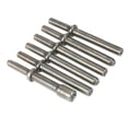 thumbnail image 2 of 8-Piece Air Rivet Hammer Bit Set 40Cr Steel Smoothing Pneumatic Air Hammer Bits with Spring, 2 of 5
