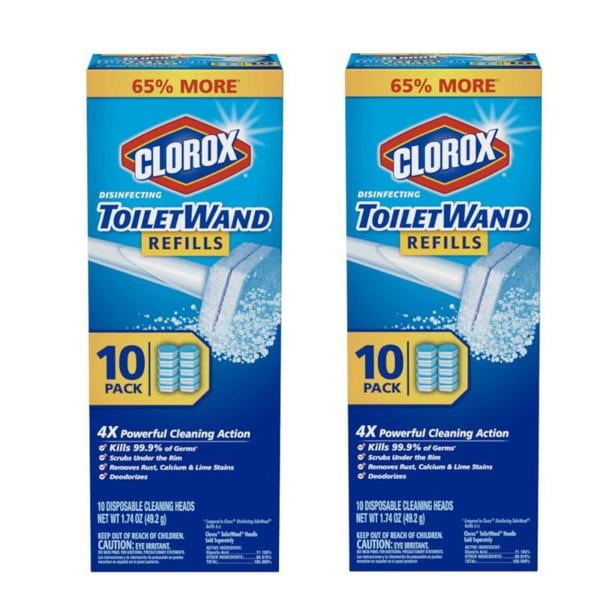 clorox-toilet-wand-refill-10-ct-2-pack-walmart-walmart