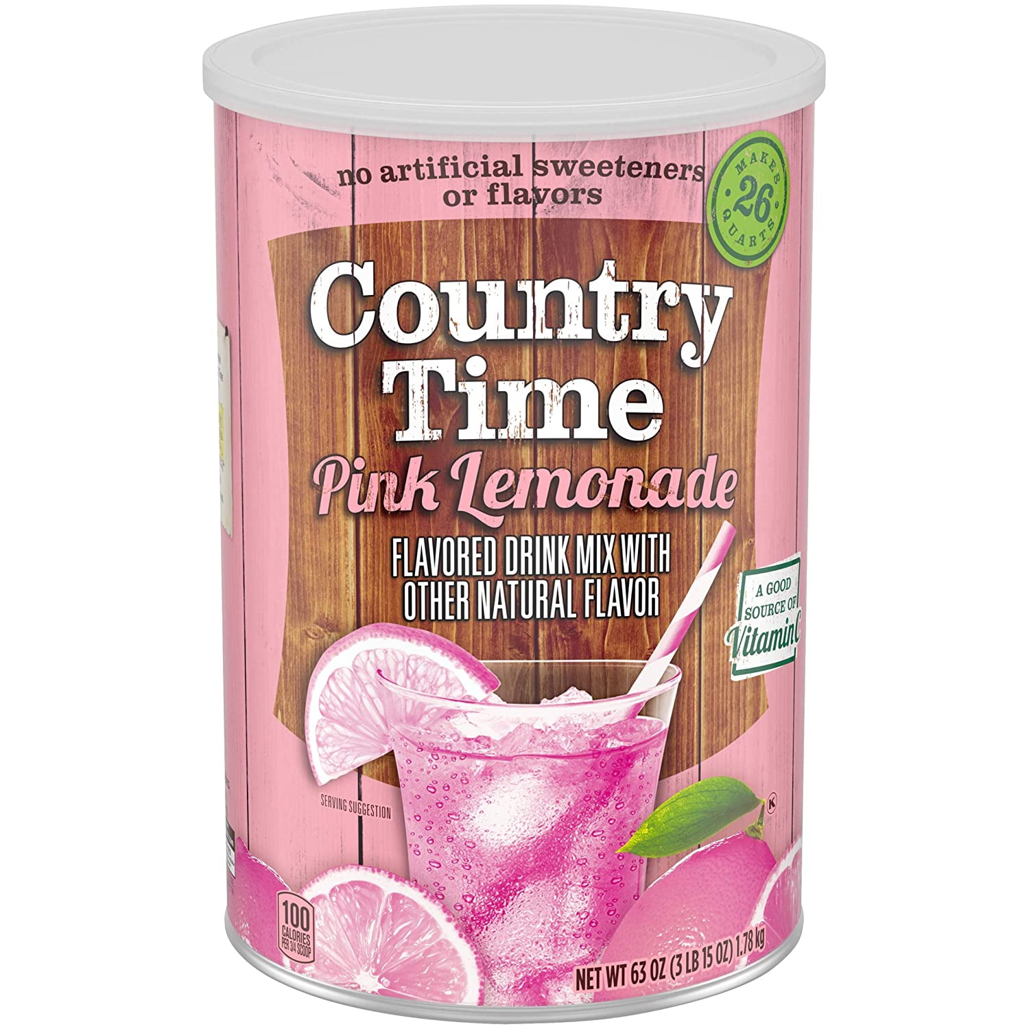 Country Time Mini Pink Lemonade Drink Mix, 63 Oz