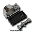thumbnail image 4 of Bores Bumper Guide 731-121 Direct Fit; Drill Mount; With LED Amber Marker/Turn Signal Indicator Tip; Polished; Stainless Steel; Set of 2; With Mounting Bracket, 4 of 7