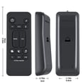 thumbnail image 3 of TAPDRA Télécommande de Barre de Son pour Signa S4 RE6214-1 Barre de Son Ultra Mince 3 Modes Aucune Programmation Requise Plastique Noir, 3 of 7