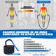 thumbnail image 4 of Jump Rope Ayombo pesa 0,45 kg para entrenamiento físico, 4 of 7